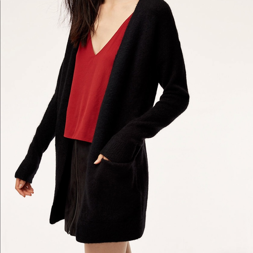 Aritzia Wilfred Free Aronson Sweater Black, XXS